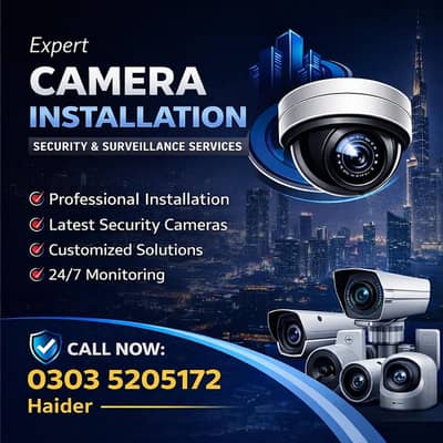 CCTV camera installation