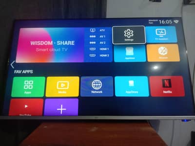 Tcl smart led 43inch good condition