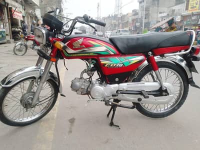 Honda CD70cc model 2022 for sale