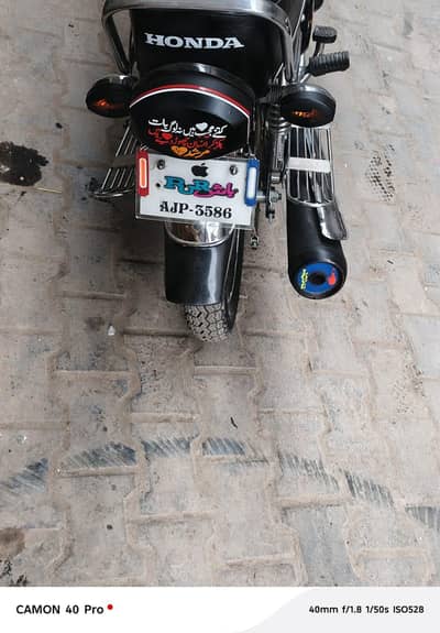 Honda 125 lush condition  full documents with biometric f