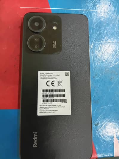 Redmi 13 c 6/128 with box and cable