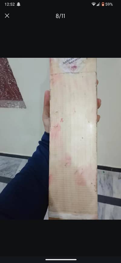 fully knocked bat with full of 7 8 grains