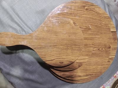 pizza serving trays. . full set. . 4(size)