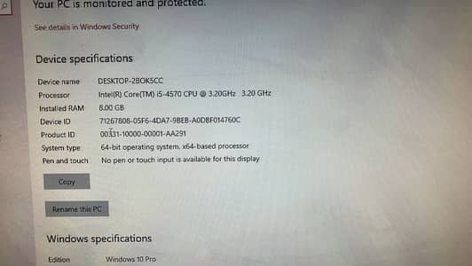 Dell OptiPlex Core i5 4th Gen | 8GB RAM | 128GB SSD