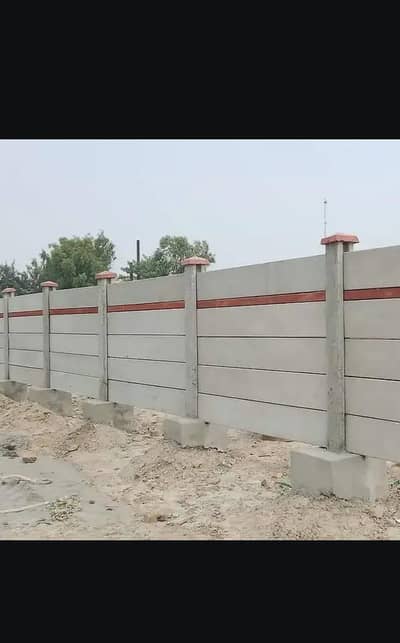 precast boundary wall precast roof