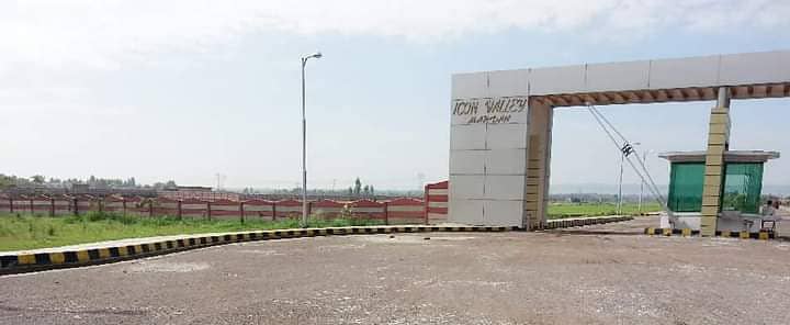 5 MARLA PLOT FOR SALE IN   ICON VALLEY MARDAN .