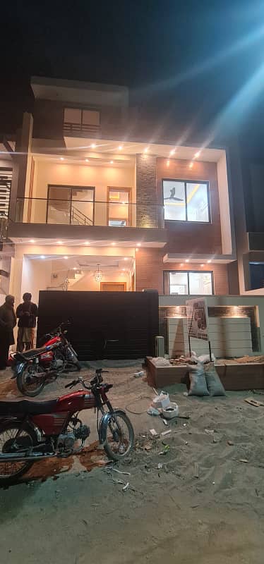 5 Marla ( 25*50 ) Brand New House in Block C Faisal Town F-18 Islamabad.