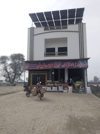 4 Marla Double Story Solar Atta Chaki for sale on Main Muhammad Pur Road Sahiwal