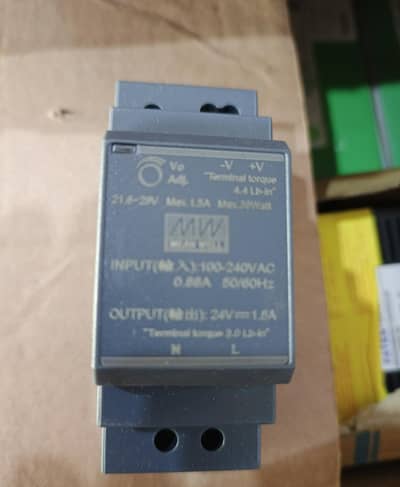 MEAN WELL HDR-30-24 POWER SUPPLY