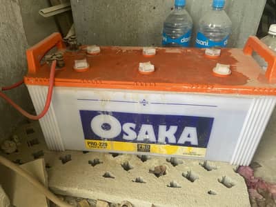 Osaka battery 220v only 1 year used