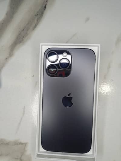 IPhone 14 pro max 128JV Non-PTA space black| 100% battery health| Box