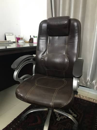 Office table and chairs