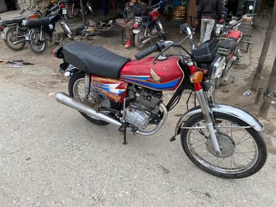 Honda CG 125 2007 model Rawalpindi number