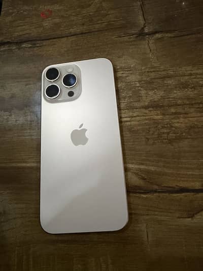 Apple iPhone 16 Pro Max 256GB – Desert Titanium | 10/10 | 98% Battery