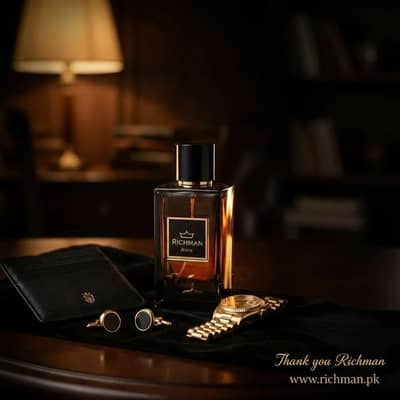 RichMan Aura Perfume For Men Long Lasting  Bold Spicy Scent