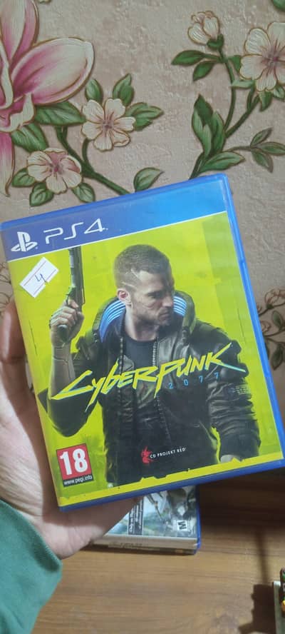 Cyberpunk PS4 disc mint condition