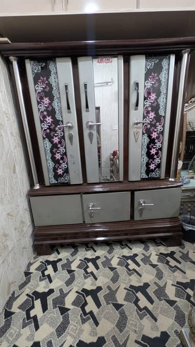 Havey Iron safe Almari  3 doors