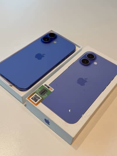 IPHONE 16 PTA APPROVED 256GB BLUE