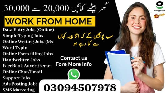 part time job,full time job,content writing,deta entry,assignment job