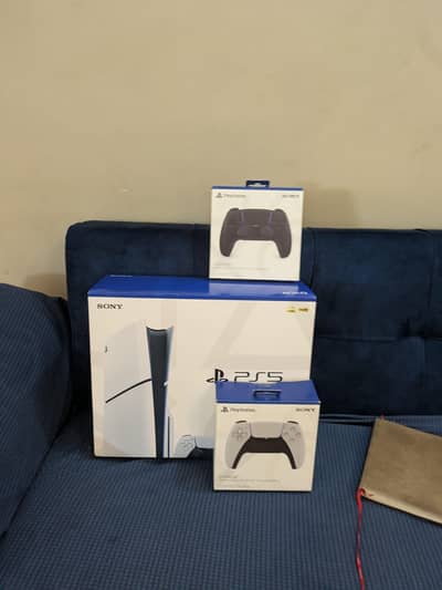PS5 with 2 controllers brand new