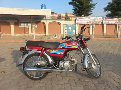 Honda CD 70 2026 – Just Like New | All Punjab Registered