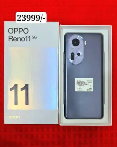 Reno 11-5G Completely Box Official PTA Neat & Clean