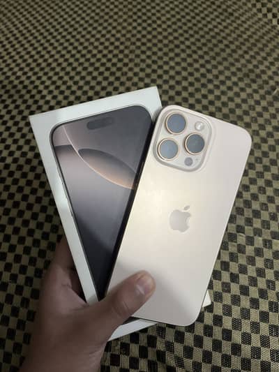 iPhone 16 pro max 256 gb