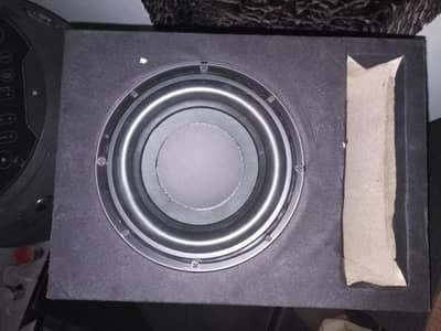 LG 7 inch Subwoofer with box Car Bass Tube brand new single piece