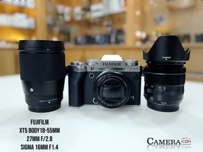 Fujifilm XT-5 18-55mm F/2.8-4