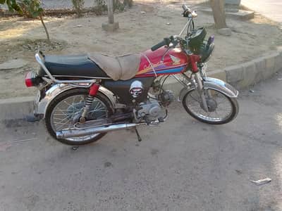 cd70 good condition bike