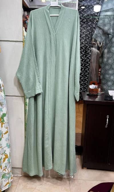 lime green abaya