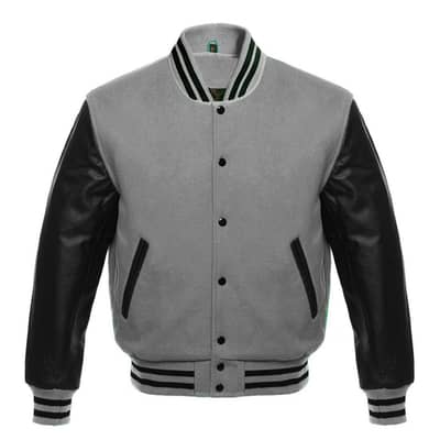 Varsity Jacket Gray/Black