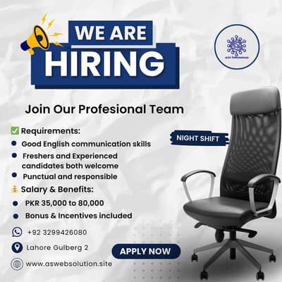 Call center hiring (Night Shift)