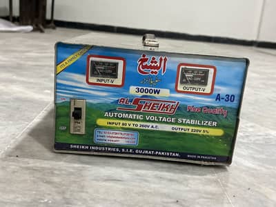 Stablizer 3000w Brand New Condition