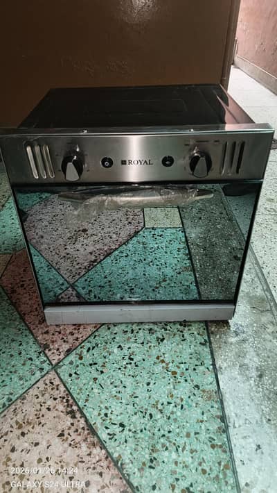 GAS BAKING OVEN   ROYAL BRAND