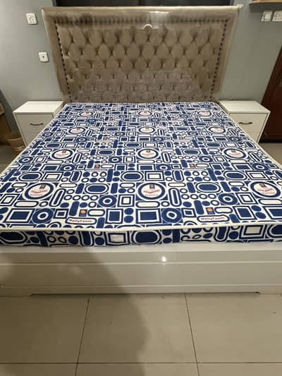 Double bed and Side table