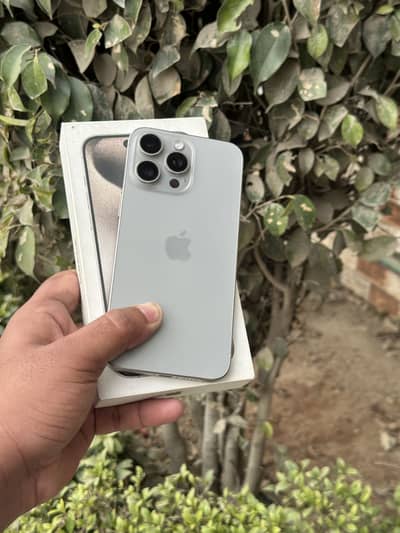 iPhone 15 pro max 256gb hk model pta approved 03097277399