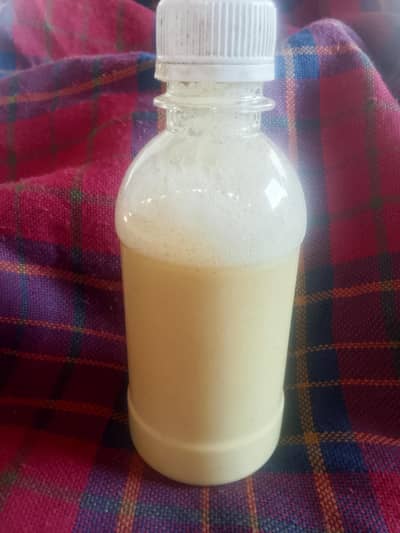 homemade rice shampoo