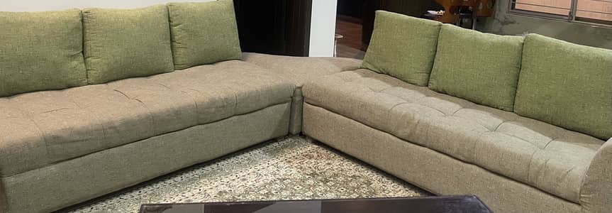 Lounge L-shaped sofa
