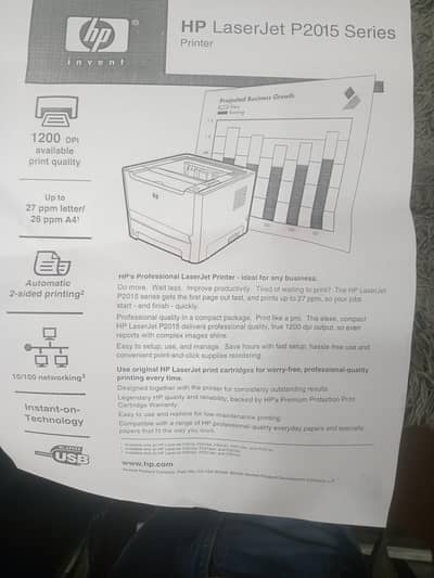HP Laser jet P2015serious