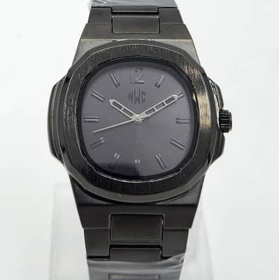 NWD International Men's Black Watch - Water Resistants
