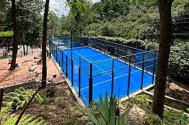 Sports padel court-Pedal court-Badminton padel court-Padel flooring