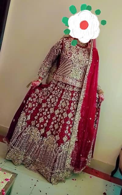 BRIDAL LEHNGA ONE TIME USE NEW CONDITION