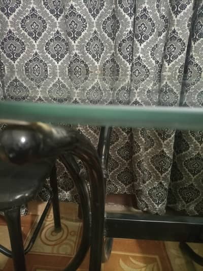 iron rod dining table
