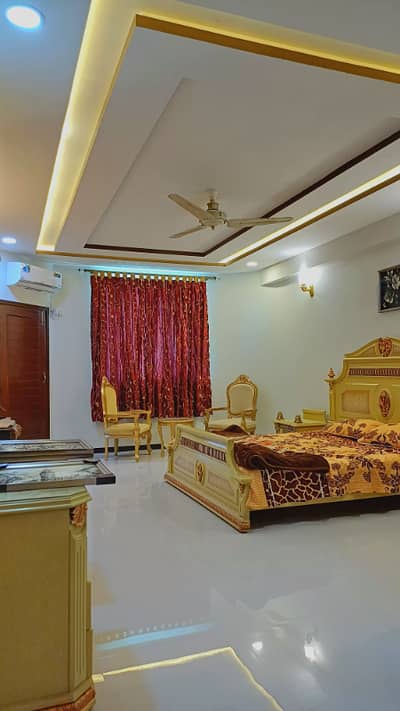 F11 furnished 4bed new apartment for rent bachelor or family