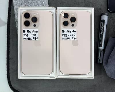 iphone 16 pro max PTA Approved