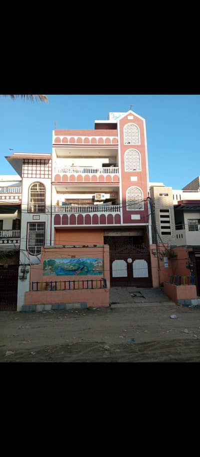 SECTOR-10 BEAUTIFUL GROUND PLUS TWO LORD SHADING FREE AREA HUB SWEET WATER AVAILABLE NORTH KARACHI