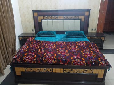wooden bed for sale