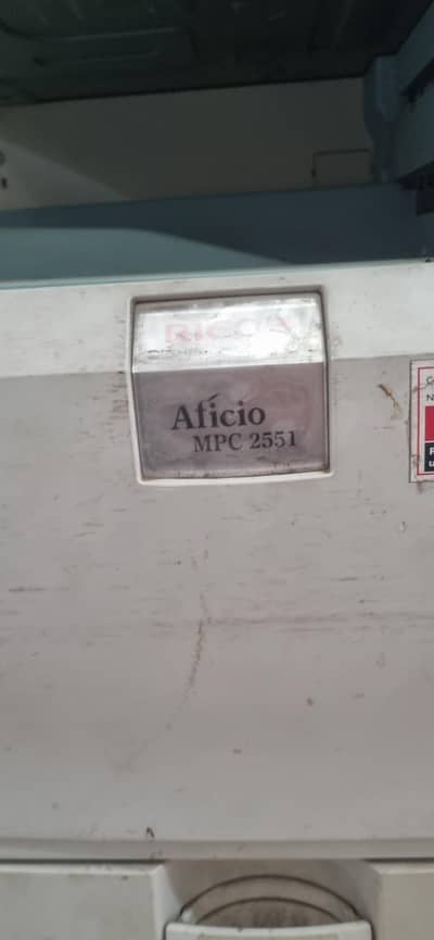 Ricoh Aficio MPC2551