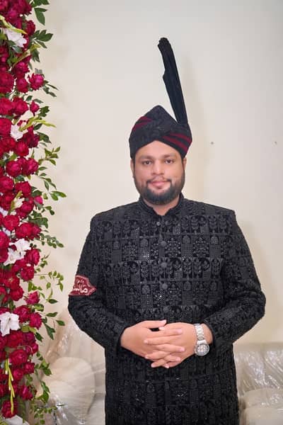 Blake velvet embroidered sharwani XL